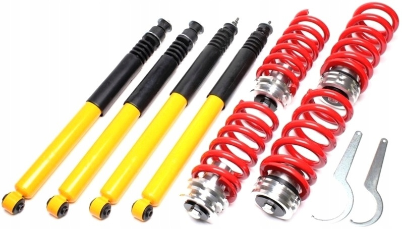 TA Technix zawieszenie gwintowane pasujące do Mercedes Benz Klasy C Sedan, typ W202, Klasy C Kombi, typ S202, CLK, typ C208, Klasy E Sedan, typ W210, Klasy E Kombi, typ S210