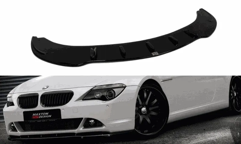 Splitter Przedni BMW 6 E63 / E64 Przedlift V.1 - Gloss Black