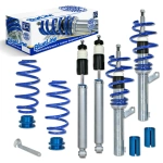 Zawieszenie gwintowane Golf 5 JOM Blueline regulowane TSI TDI 2003-2008 TUV