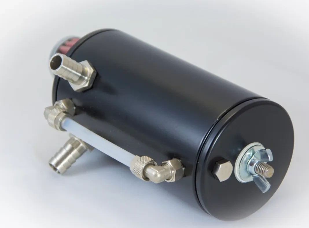 OIL CATCH TANK 16mm+FILTR zbiornik oleju odmy separator PROPERFEKT Polski produkt