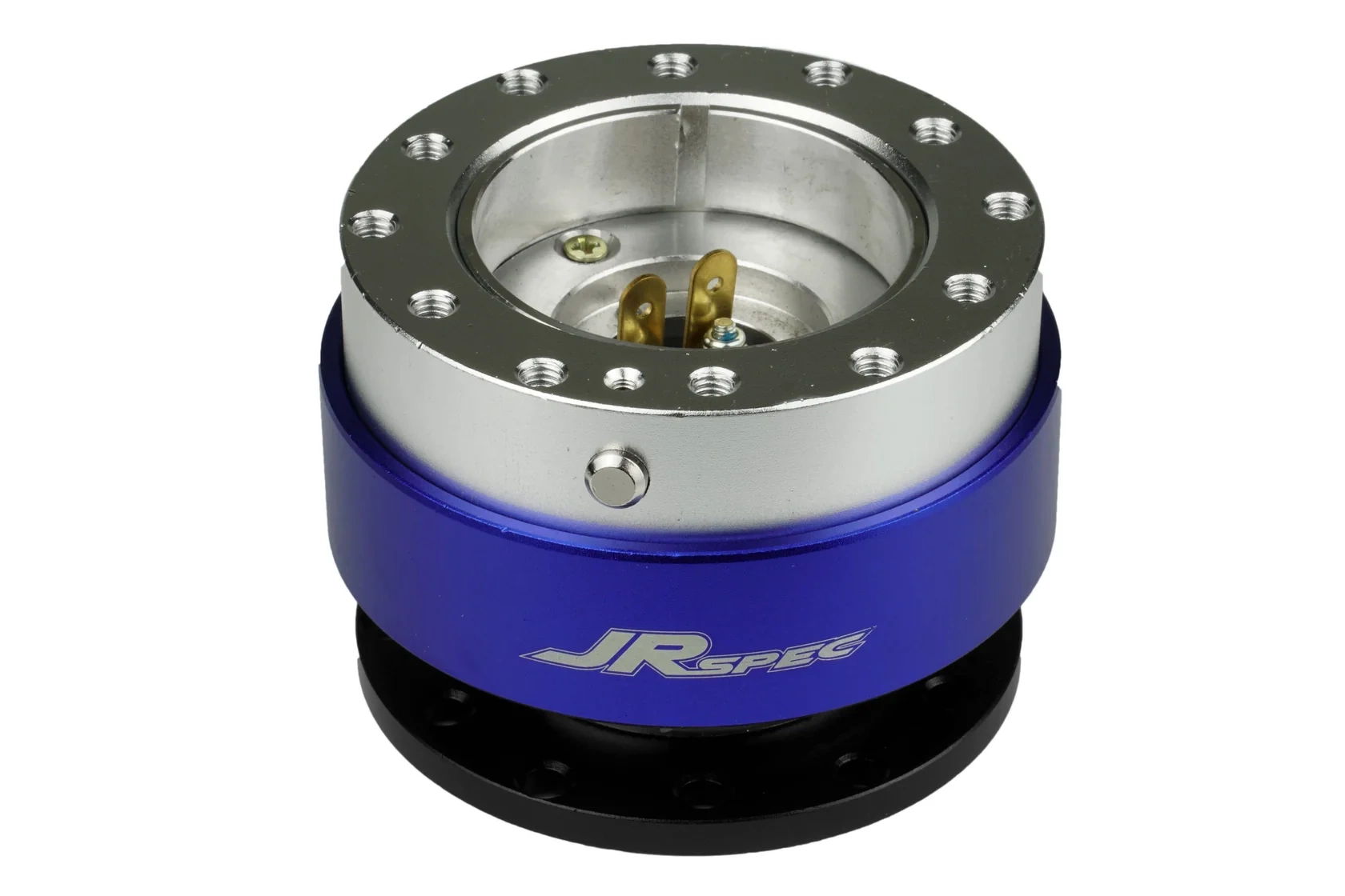 Rozpinka kierownicy JR Spec Quick Release 12-otworów Niebieska