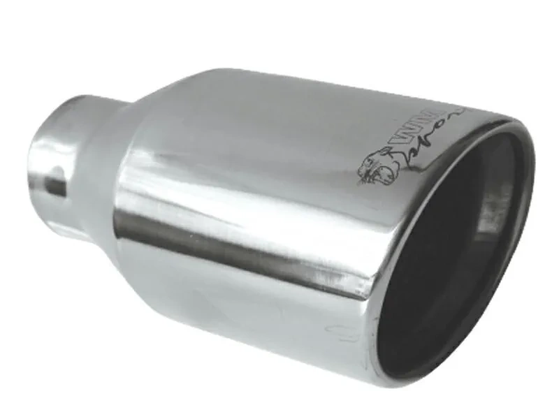 Końcówka wydechu R1 76 mm x 180 mm uniwersalna stal nierdzewna