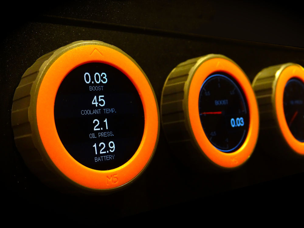 MDV GAUGE - zegar cyfrowy