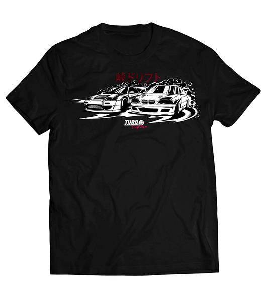 Koszulka T-Shirt TurboWorks DriftTeam Czarna M