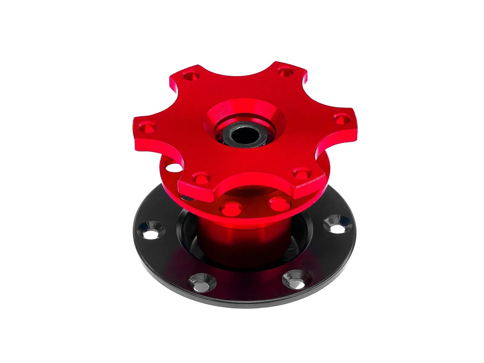 Rozpinka kierownicy JR Spec Quick Release 6-otworów Czerwona