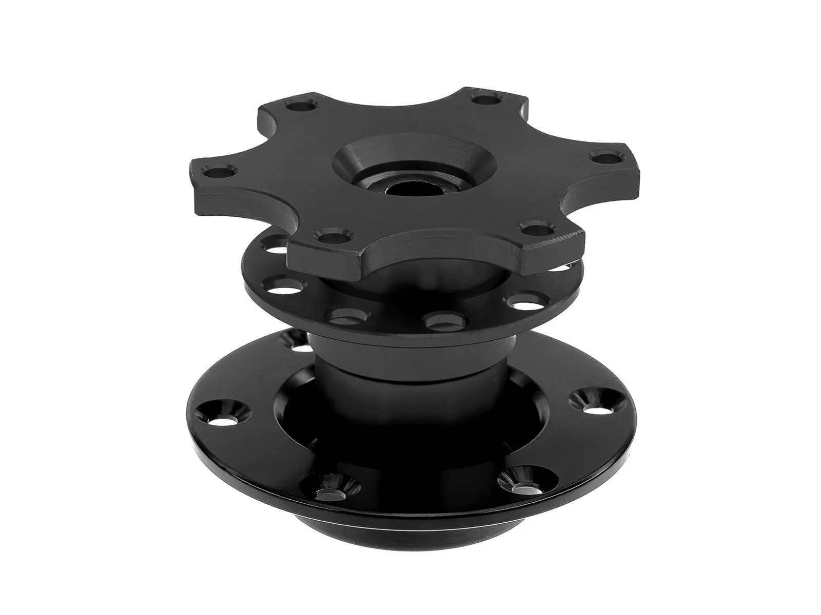 Rozpinka kierownicy JR Spec Quick Release 6-otworów Czarna