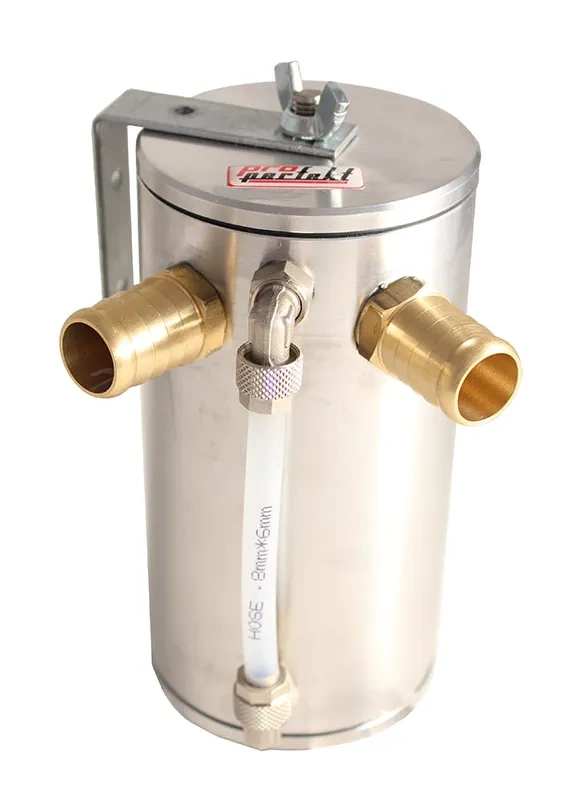 OIL CATCH TANK zbiornik oleju odmy separator PROPERFEKT 25mm Polski produkt
