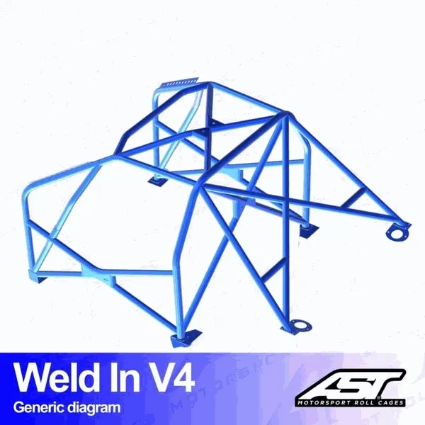 Klatka bezpieczeństwa FORD Focus (Mk1) 5-drzwiowa Hatchback FWD spawana w V4