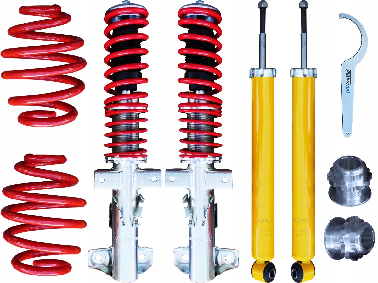 Gwint do BMW E36 TA Technix komplet zawieszenia gwintowanego wersje Sedan, Coupe, Cabriolet, Touring