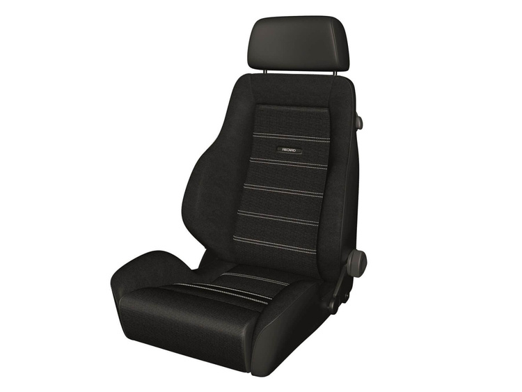 Fotel Sportowy RECARO Classic Line LS Leather Black / Cord