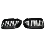 Grill przedni nerki M-look czarny połysk BMW 3 E46 Coupe Cabrio 1999–2003