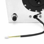 Bezpieczny Zbiornik Paliwa 20L Aluminiowy - Srebrny z czujnikiem poziomu