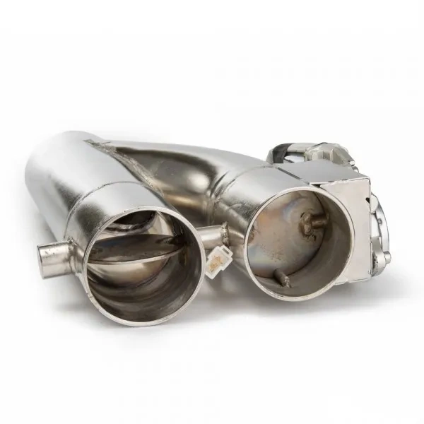 Przepustnica wydechu eletryczna Y-pipe DUAL VALVE 2,5 63mm  - dwa motylki