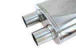 Tłumik Środkowy 51mm TurboWorks TW-TL-101 LT 409SS 355mm