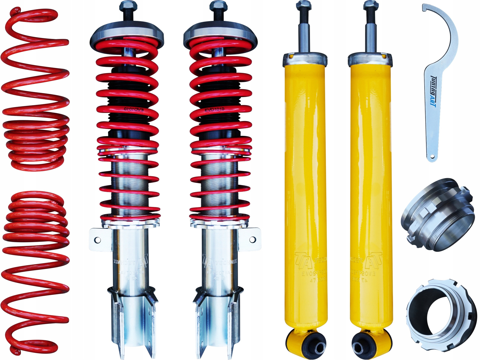 TA Technix zawieszenie gwintowane pasujące do Citroën C4 I, C4 Coupe / Peugeot 307, 307SW, 307CC