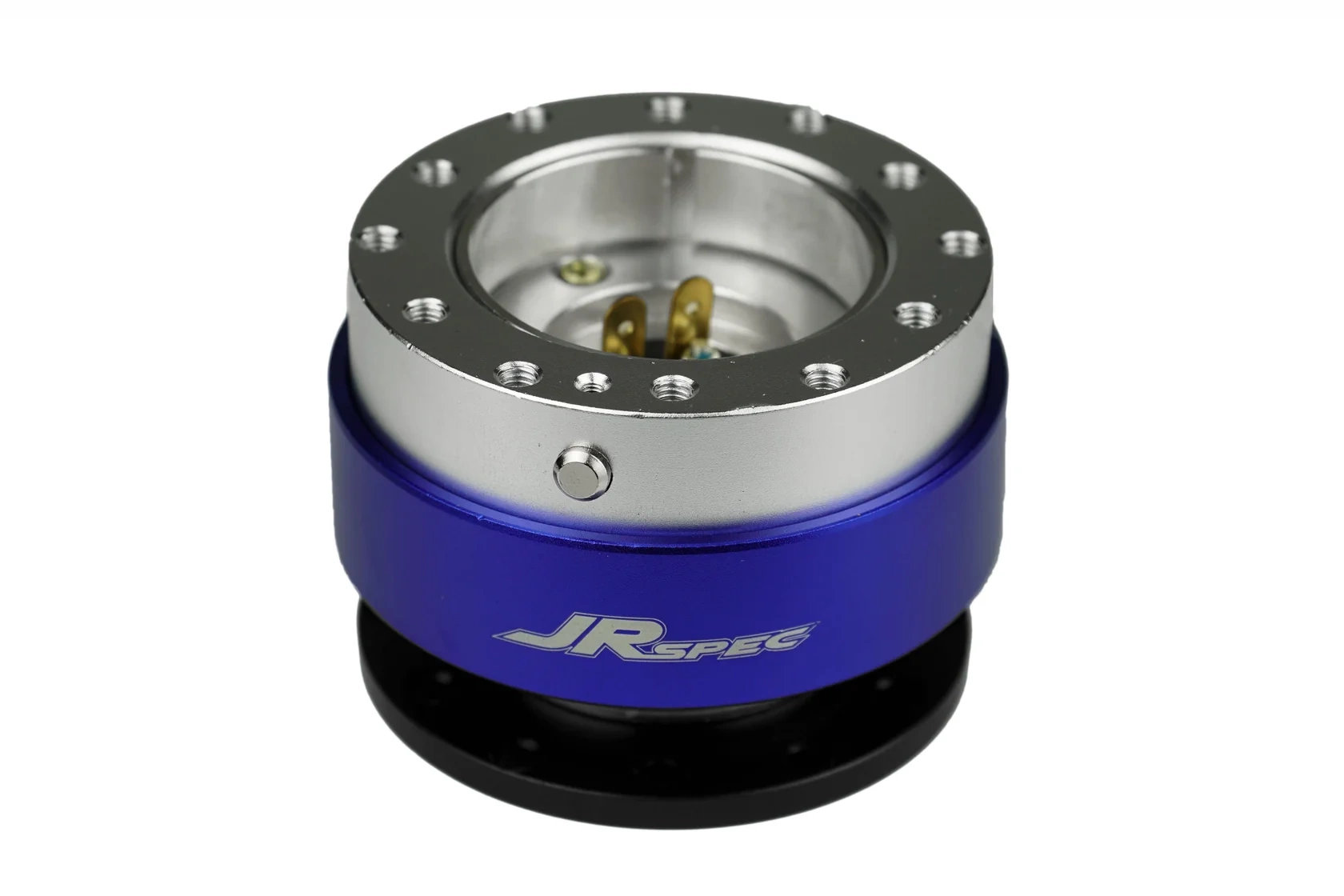 Rozpinka kierownicy JR Spec Quick Release 12-otworów Niebieska