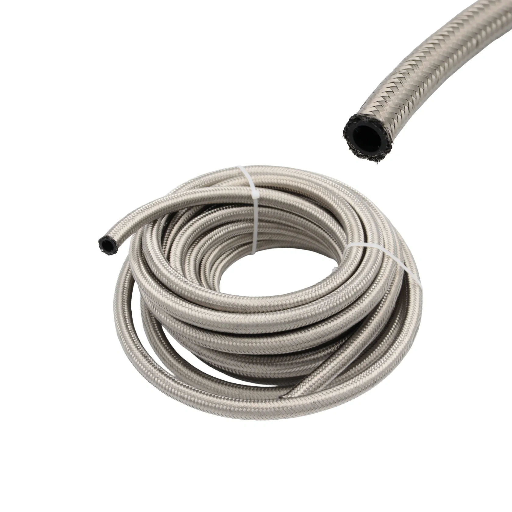 Przewód AN6 8.5mm CPE w oplocie ze stali nierdzewnej zbrojony