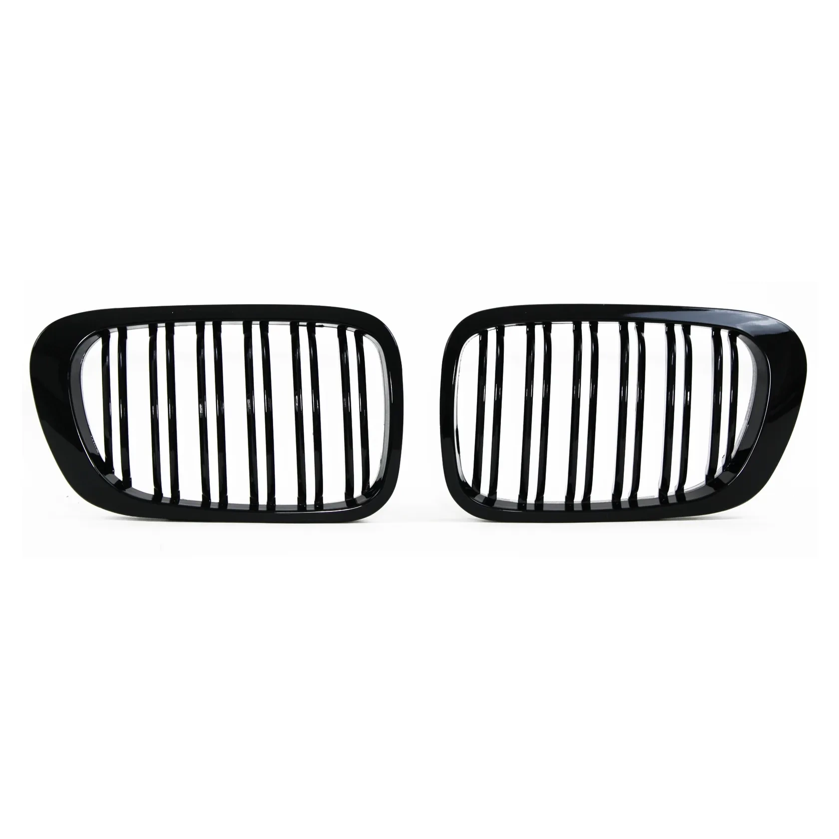 Grill przedni nerki M-look czarny połysk BMW 3 E46 Coupe Cabrio 1999–2003