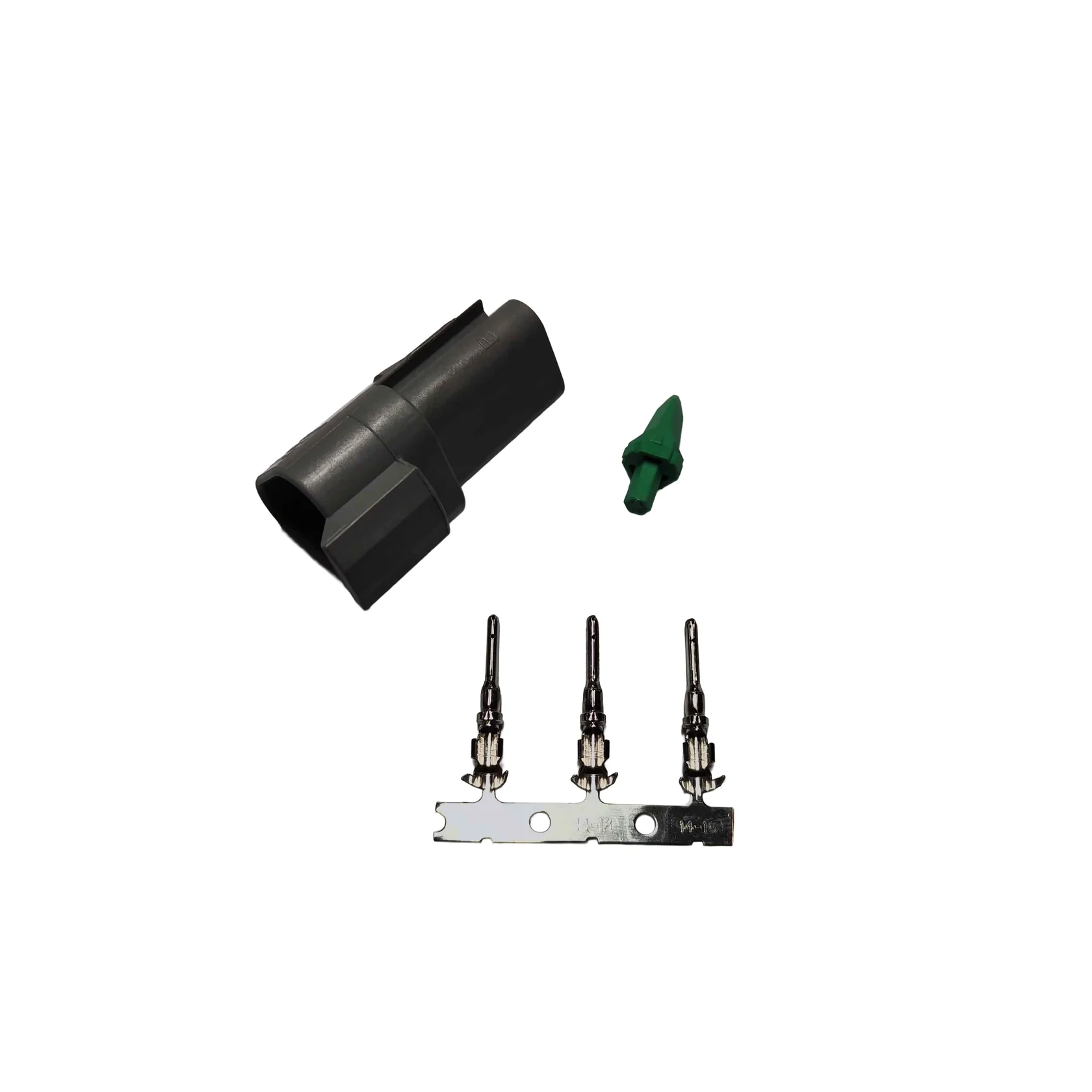 Złącze Deutsch 3-pin męskie do instalacji elektrycznych