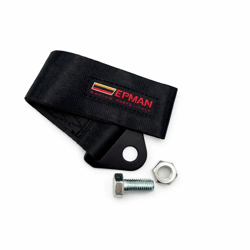 Pas holowniczy, Tow Strap, Pętla  - Czarny