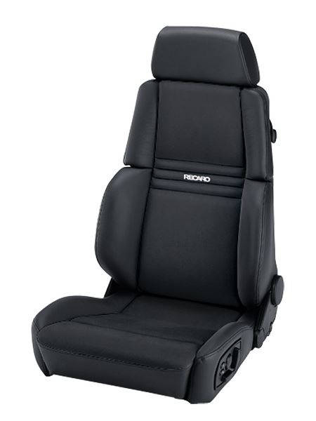 Fotel Sportowy RECARO Orthopaed Dinamica Black / Leather Black