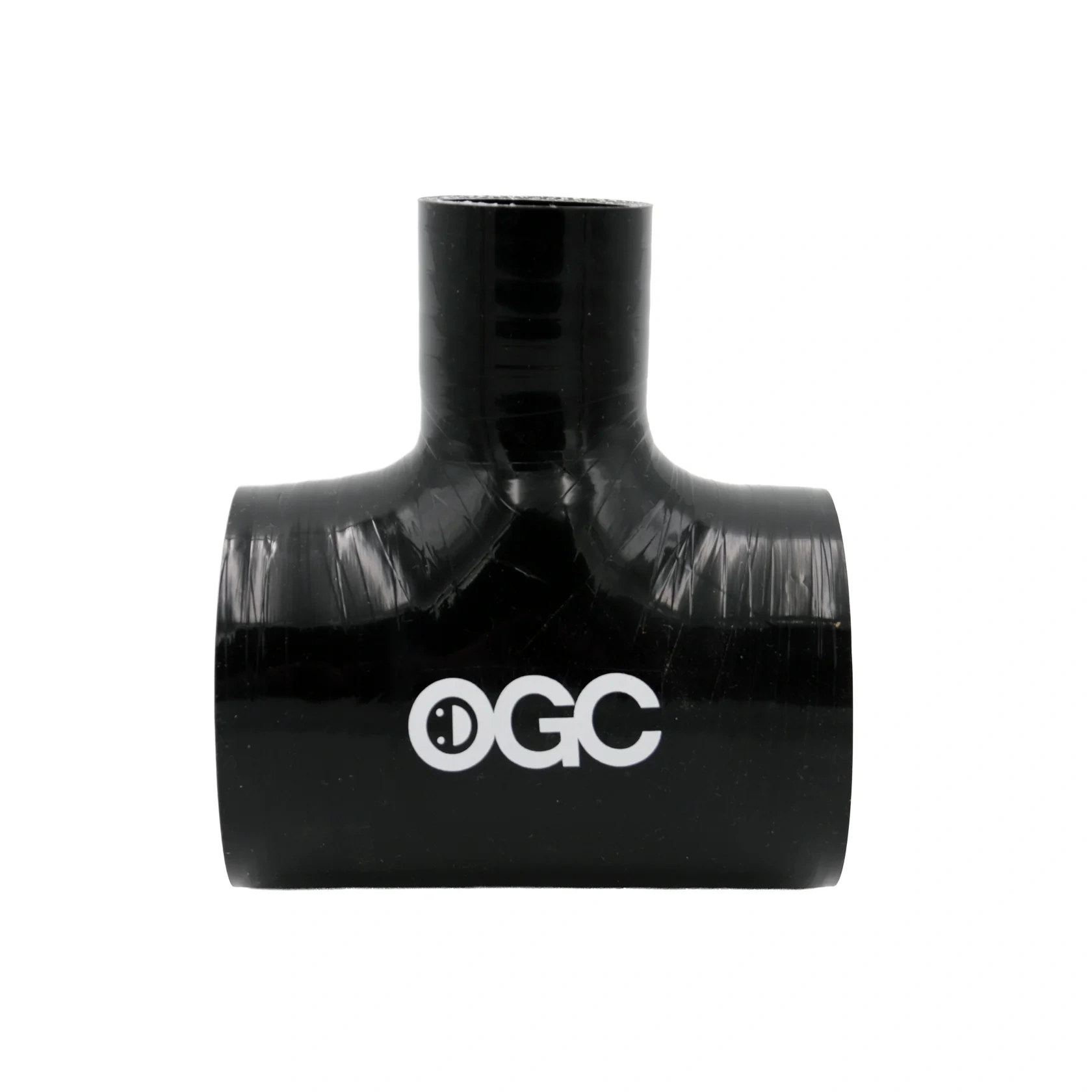 Łącznik, trójnik t-piece silikonowy OGC 63-25mm czarny