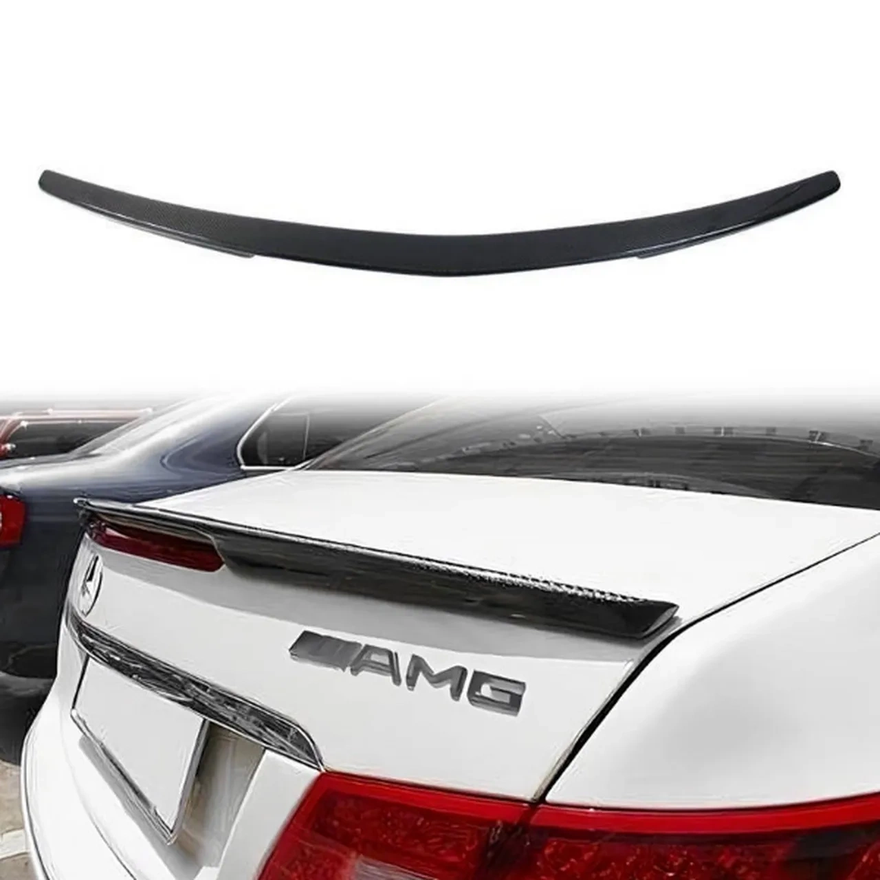 Lotka Lip Spoiler - Mercedes-Benz E W207 2D Carbon