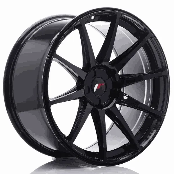 JR Wheels JR11 20x10 ET20-40 5H Blank Glossy Black