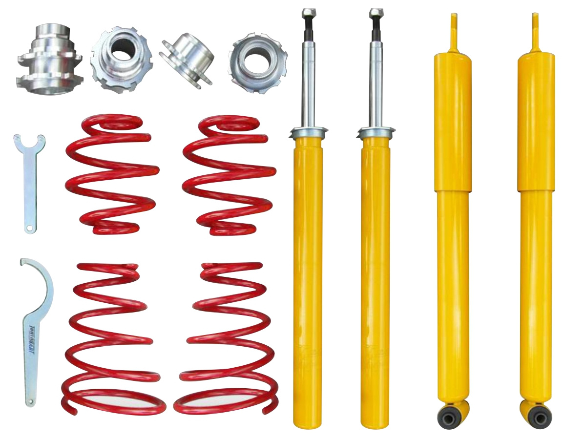 TA Technix zawieszenie gwintowane kolumna Ø 45 mm, pasujące do BMW serii 3 E30 Limuzyna, Cabriolet, Touring