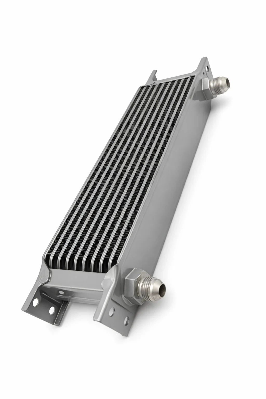 Chłodnica oleju OGC 9-rzędowa AN8 srebrna