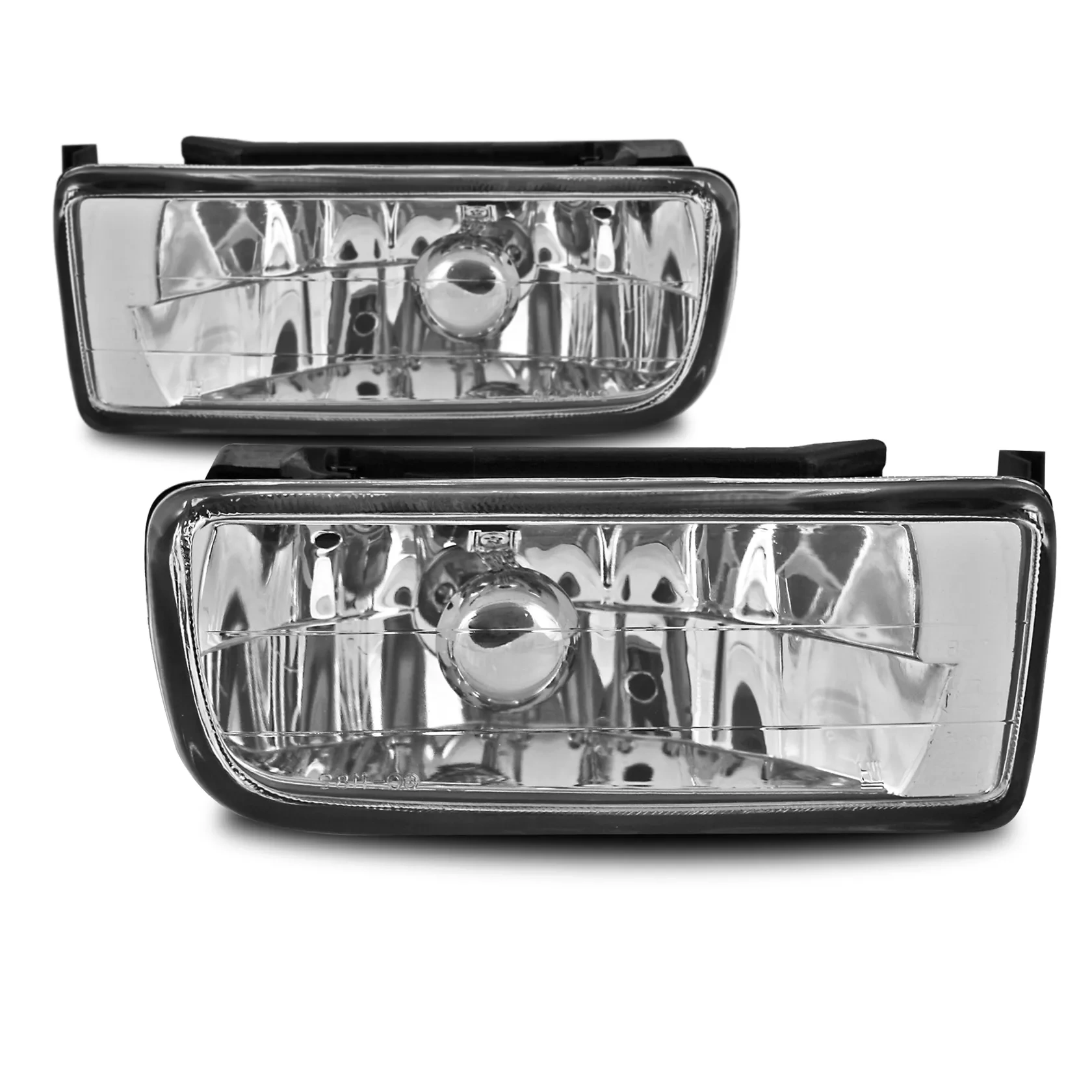 Halogeny BMW E36 CLEAR przezroczyste ramki JOM lampy przeciwmgielne 1992-1998