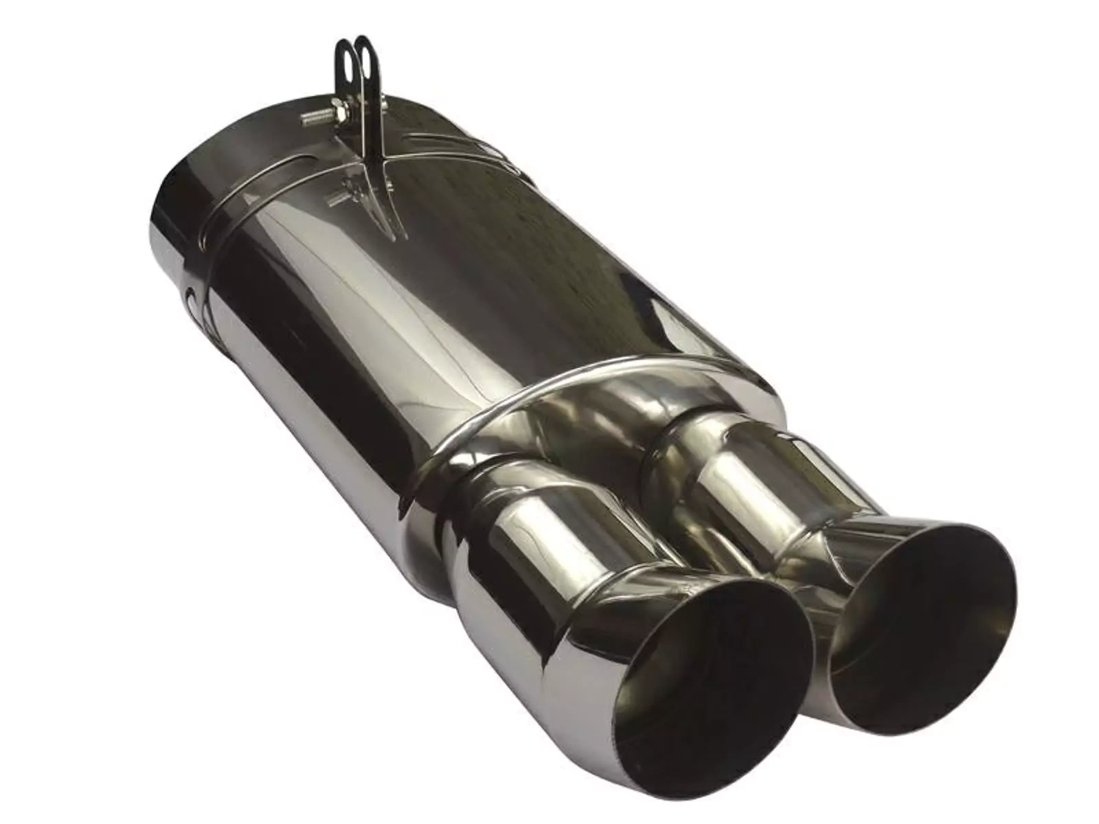 Tłumik Końcowy Sportowy Basowy Uniwersalny WM Sport 93800 2x90 wejście 60