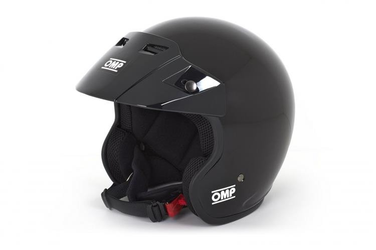 Czarny kask OMP Star mat / połysk