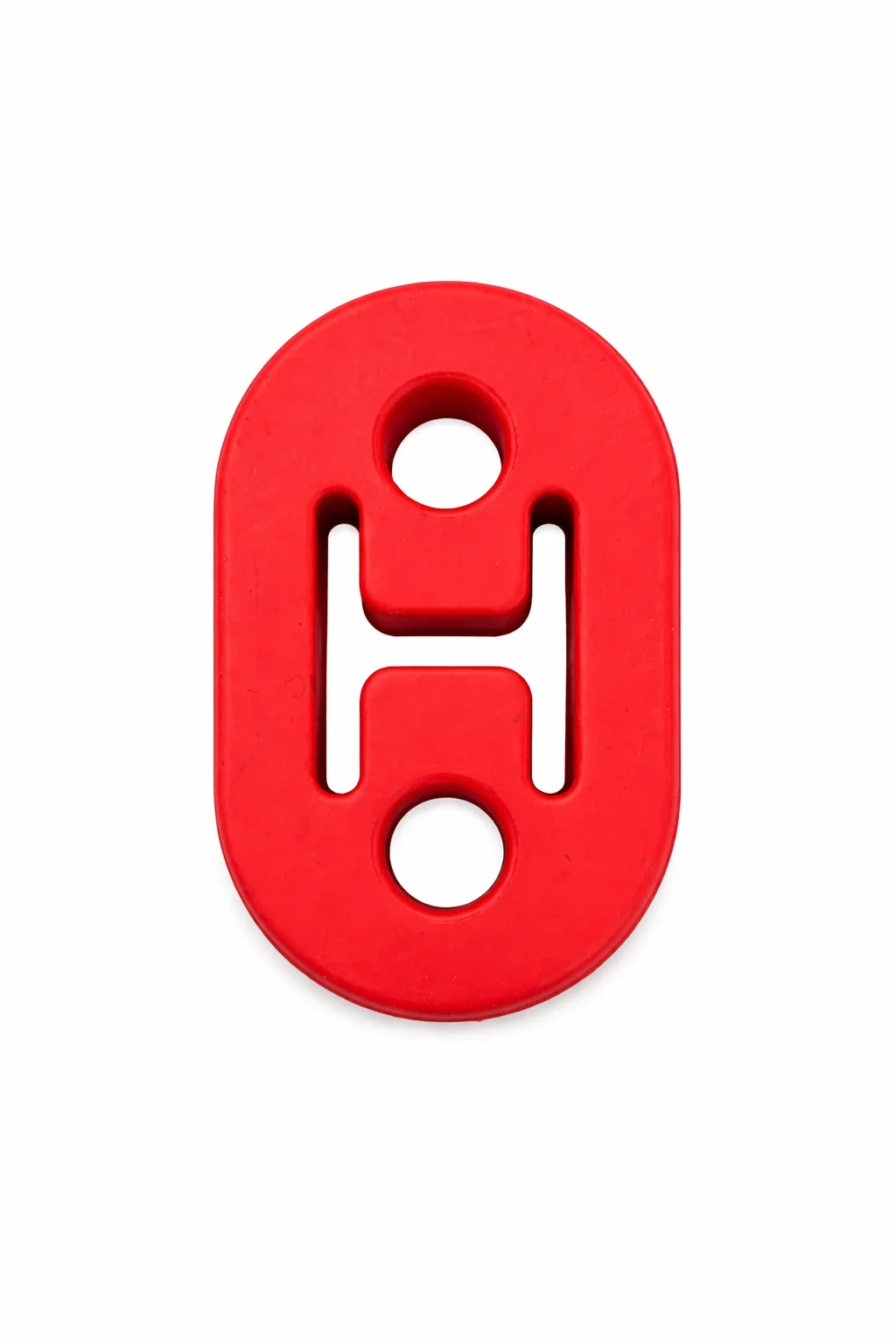 Wieszak tłumika OGC 2 otwory - czerwony