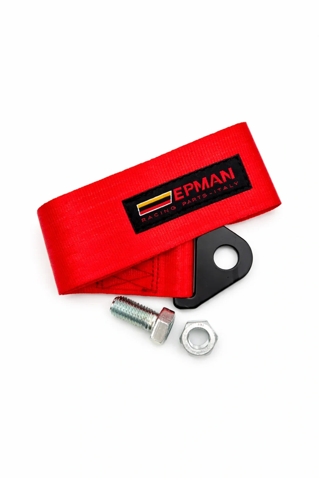 Pas holowniczy, Tow Strap, Pętla  - Czerwony