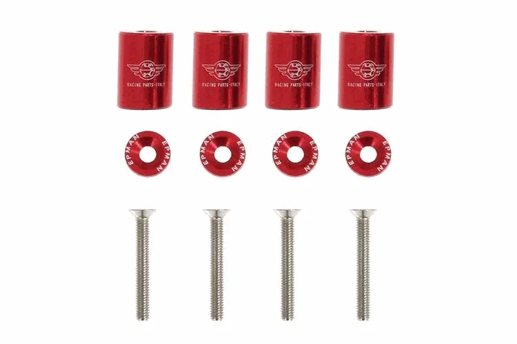 Dystanse maski 6mm Red